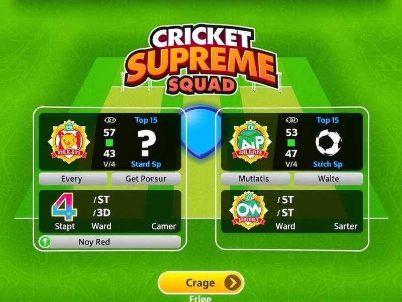 Download Cricket Supreme Squad Cricket Supreme Squad Download Screen